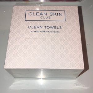 Clean Skin Club clean towels